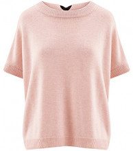 oodji Ultra Mujer Jersey Holgado con Lazon en la Espalda