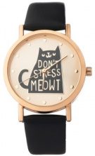 LESARA Orologio gatto Don’t stress
