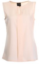 AGNES MASON Top smanicato con piega decorativa