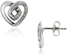 FASHIONVICTIME Orecchini Fashionvictime Orecchini Cuore Donna - Gioiello Argento 925 - Zirconia