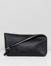CALVIN KLEIN Pochette a battente con logo in rilievo
