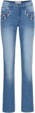 JOHN BANER JEANS... Jeans elasticizzato ricamato STRAIGHT (Blu) - John Baner JEANSWEAR