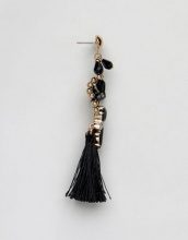 IVYREVEL Ivyrevel - Orecchini con gemme e nappine - Nero