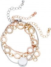 RAINBOW Set di bracciali Tricolor (Oro) - RAINBOW