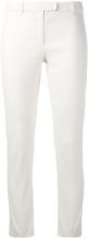 'S MAX MARA - 'S Max Mara - slim - fit cropped trousers - women - Polyamide/Spandex/Elastane/Cotone - 42 - neutro