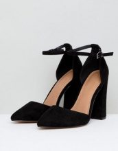 ASOS DESIGN Scarpe pianta extra larga a punta zigrinate con tacco alto