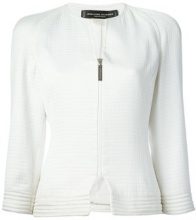 JEAN LOUIS SCHER... - Jean Louis Scherrer Vintage - Giacca senza collo - women - Silk - 40 - Bianco