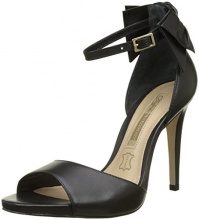 BUFFALO LONDON Buffalo London ZS 7679-16 Semi Cromo, Sandali a Punta Aperta Donna, Nero (Black 01), 39 EU