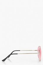 BOOHOO Millie occhiali da sole in stile aviatore con lenti colorate