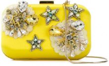 GEDEBE Gedebe - mini Resor clutch - women - Silk Satin - OS - YELLOW & ORANGE