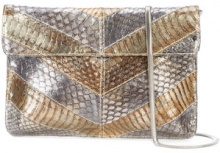 INGE CHRISTOPHER Inge Christopher - Maude clutch - women - Acetate - OS - METALLIC