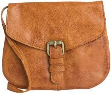 PIECES PIECES Leather Crossbody Bag Women Brown