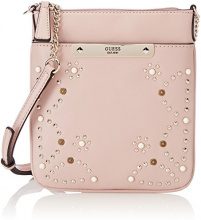 GUESS Guess Hobo, Borsa a Tracolla Donna, Rosa (Nude), 1x22x19 cm (W x H x L)
