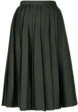 Nº21 Nº21 - Gonna a pieghe - women - Cotton/Polyester - 42 - GREEN