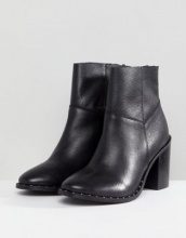 ASOS DESIGN Envy - Stivaletti in pelle a pianta larga