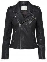 SELECTED SELECTED Biker - Leather Jacket Women Black
