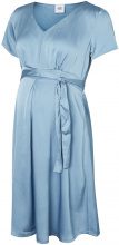 MAMA.LICIOUS MAMA.LICIOUS Short Sleeved Maternity Dress Women Blue