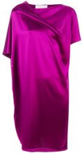 GIANLUCA CAPANNOLO Gianluca Capannolo - Vestito svasato - women - Polyester/Triacetate - 42 - PINK & PURPLE