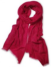 CECIL Cecil 570545, Sciarpa Donna, Rot (Cranberry Red 31088), Taglia unica