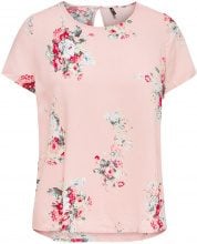 ONLY ONLY Printed Short Sleeved Top Women Pink