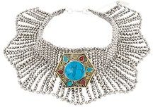 NIGHT MARKET - Night Market - choker necklace - women - PVC/Brass - Taglia Unica - Metallizzato