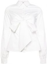 ALEXIS Alexis - tie front shirt - women - Cotone - S - WHITE