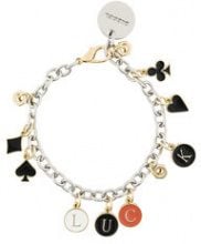 DIESEL Diesel - Braccialetto 'Luck' con ciondolo - women - Iron - OS - Metallizzato