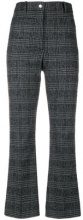 WOOD WOOD Wood Wood - Pantaloni crop - women - Polyamide/Polyester/Spandex/Elastane/Wool - 40 - GREY
