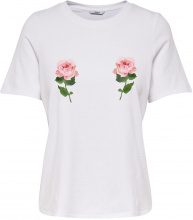 ONLY ONLY Printed T-shirt Women White