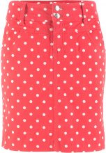 BPC BONPRIX COLL... Gonna a pois elasticizzata con lycra (Rosso) - bpc bonprix collection