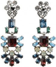 PIECES PIECES Big Colourful Earrings Women Silver