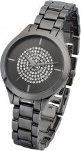 BPC BONPRIX COLL... Orologio con strass (Nero) - bpc bonprix collection