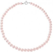 PEARLS & COLORS Pearls Colors &-Collana da donna multifilo, in argento 925, con Perle d'acqua dolce, lunghezza: 42 cm-PC-CMC14