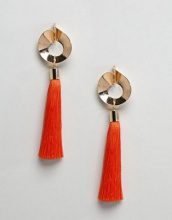 ASOS DESIGN Orecchini a vortice con nappa