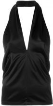 THEORY - Theory - Top con spalle scoperte - women - Silk/Spandex/Elastane - L - Nero