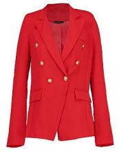 BOOHOO Freya Military Style Blazer
