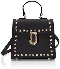 CHICCA BORSE Chicca Borse 8673, Borsa a Mano Donna, Nero, 20x18x11 cm (W x H x L)