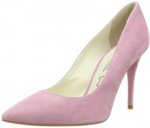 BUFFALO LONDON Buffalo London 11877-305 Suede, Scarpe con Tacco Donna, Rosa (Rose 52), 38 EU