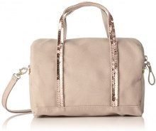 VANESSA BRUNO Vanessa Bruno Cabas Gym Bag Pm - Borse Bowling Donna, Blanc Cassé (Chair), 23x27x41 cm (W x H L)