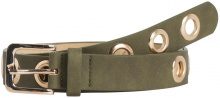 PIECES PIECES Studded Belt Women Green