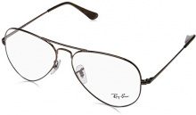 RAY-BAN Ray-Ban 6489, Montature Unisex Adulto, Marrone (Light Brown), 58