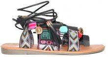 LESARA Sandali in stile folk