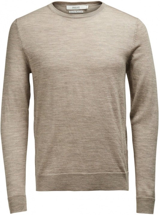 Merino Jones Pullover Beige Men Bantoa Knitted Jack amp; xPn5EC