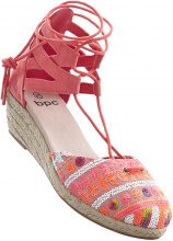 BPC BONPRIX COLL... Espadrillas con zeppa (Rosso) - bpc bonprix collection