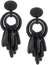 MONIES Monies - Maxi orecchini - women - Acrylic - OS - BLACK