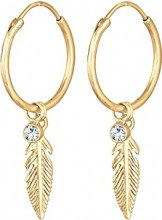 Matrix: Orecchini a cerchio Crystal Pearl - Matteo Bonadies Gioielli