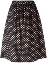 COMME DES GARÇON... - Comme Des Garçons Girl - polka dot midi skirt - women - Cotone - M - Nero