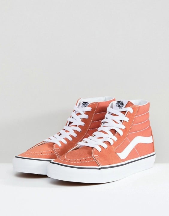 vans sk8 hi arancione