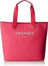 TWIN SET Twin Set As8pna, Borsa a Spalla Donna, Rosa (Bambola), 15x36x34 cm (W x H x L)