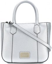 EMPORIO ARMANI Emporio Armani - front logo tote bag - women - PVC - OS - GREY